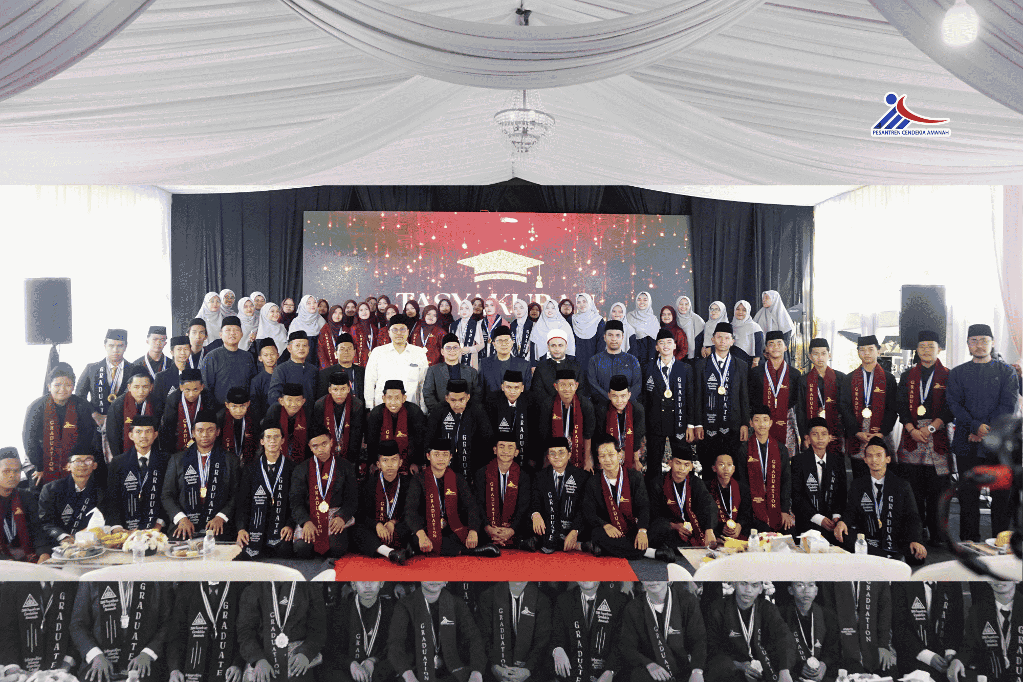 Tasyakuran Kelulusan Pesantren Cendekia Amanah 2026 “The Golden Generation Rises”, 60 Santri SMP dan SMA Resmi Diwisuda